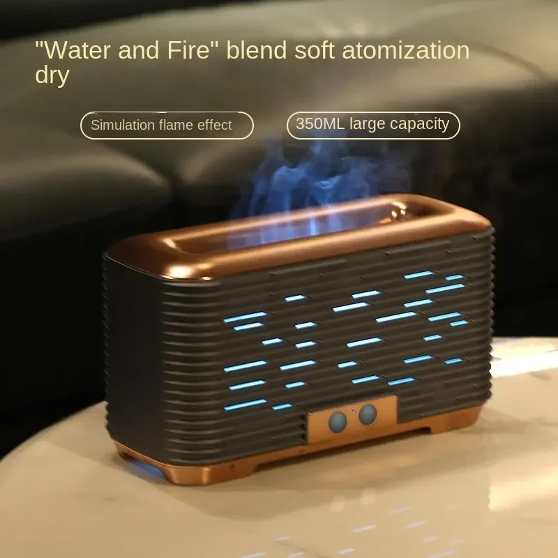 Humidification Machine With Atmosphere Humidifier Nano Mist Large Capacity Fire Simulation Light Flame Aromatherapy humidification machine with atmosphere humidifier nano mist large capacity fire simulation light flame aromatherapy