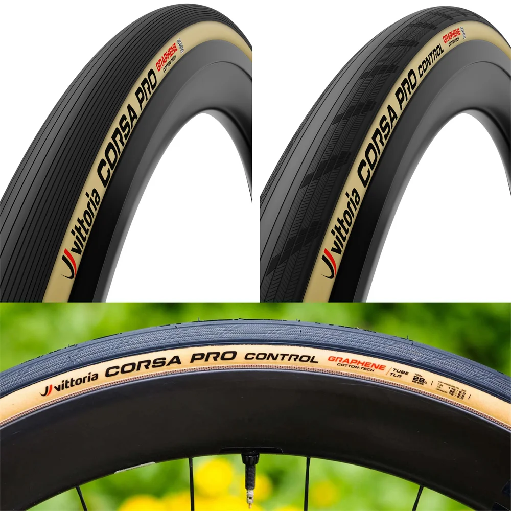 Vittoria Corsa PRO CONTROL TLR 700x26/28C/30/32C Road Tubeless Tires  GRAPHENE 2.0 Foldable Tyre