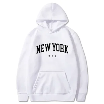 Alternative view of New York City Graphic Hoodies for Men and Women
