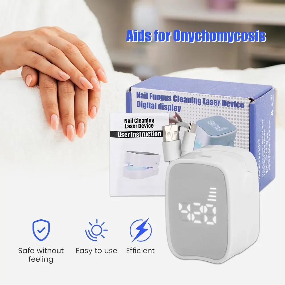 Nail Fungus Remover Smart Laser Treatment Device Remove Fungal Nail Repair Toenail Fingernail Onychomycosis Therapy Machine