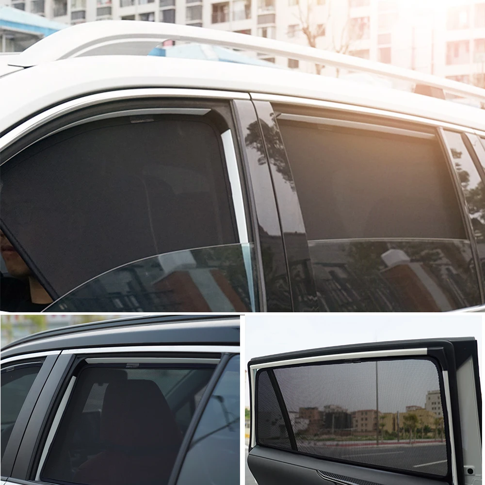 

For Honda ACCORD CP 8TH 2008-2012 Magnetic Car Sunshade Shield Front Windshield Frame Curtain Rear Side Window Sun Shade Visor