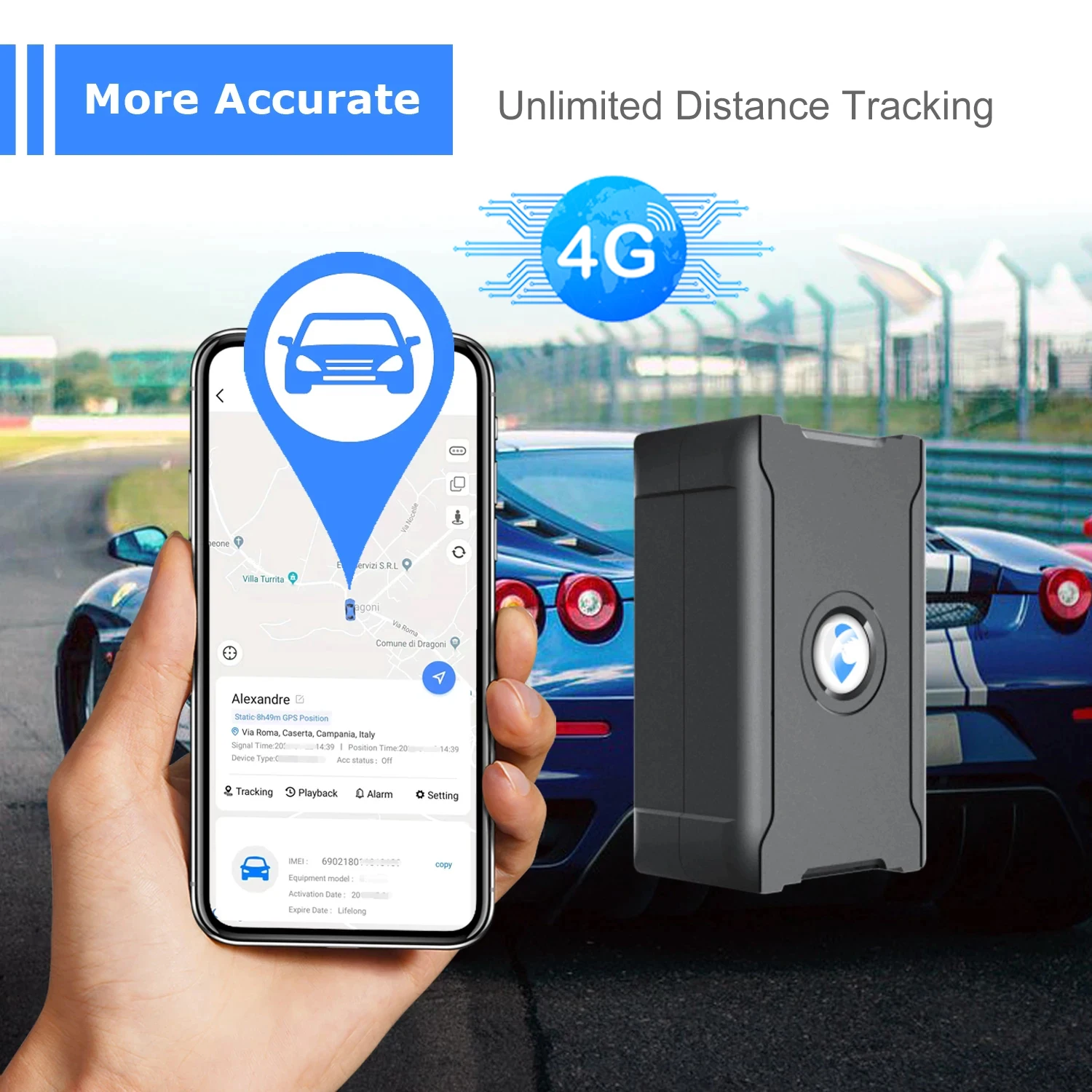 Mini localizador GPS 4G, dispositivo antipérdida para vehículo/coche/persona,  Sistema Localizador inalámbrico GPS/WIFI/Beidou, localizador satelital -  AliExpress