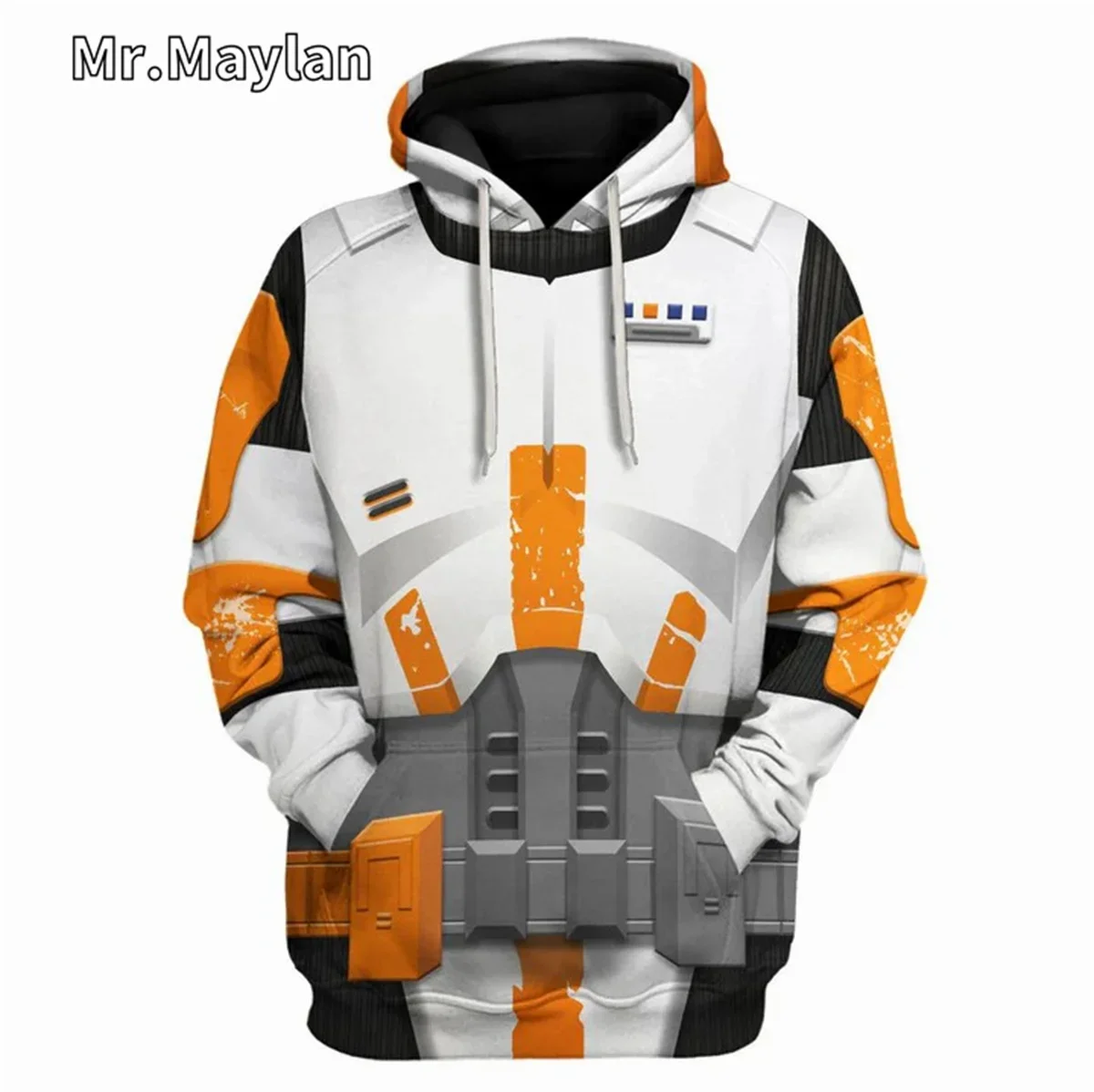 Commander Cody Uniform Cosplay Costume 3D Printed Unisex Hoodie Men Sweatshirt Streetwear Zip Pullover Casual Jacket Tracksuits zip up hoodie sweatshirt jacket fleece hoodies print hoodies