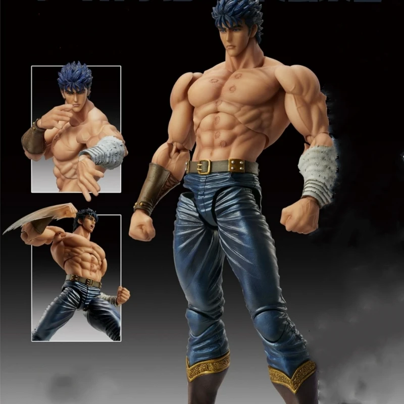 

Pre-Sale 16Cm Fist of The North Star Original High Quality Anime Character Collection Toys Desktop Decoration Boy Surprise Gift
