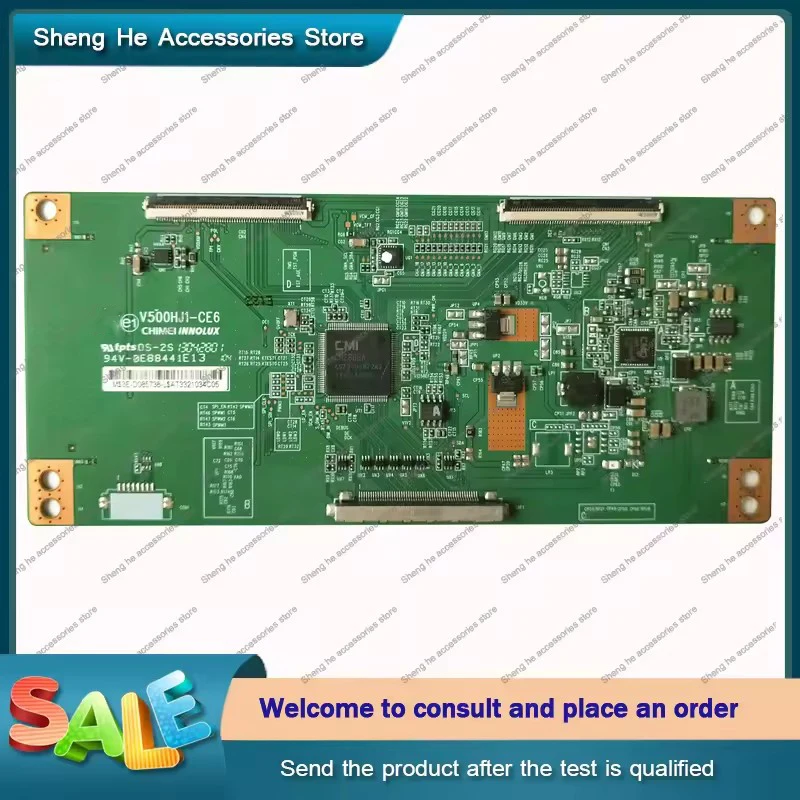 Carte T-Con Panasonic TX-L50E6E – V500HJ1-CE6, Pour Pièces (panneau Cassé)