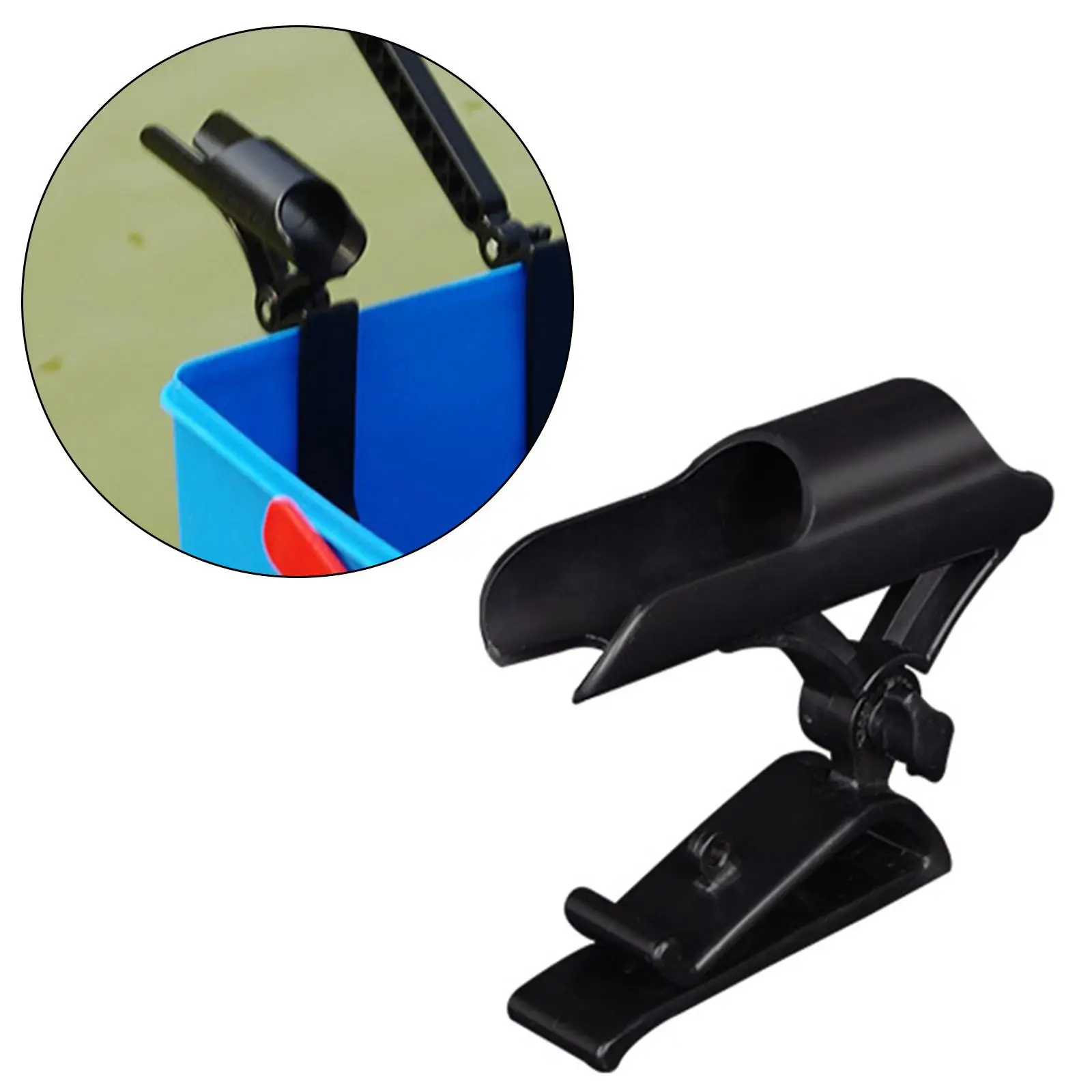 Bucket Rod Holder Foldable Pole Support Fishing Gear Ice Fishing Rod Holder