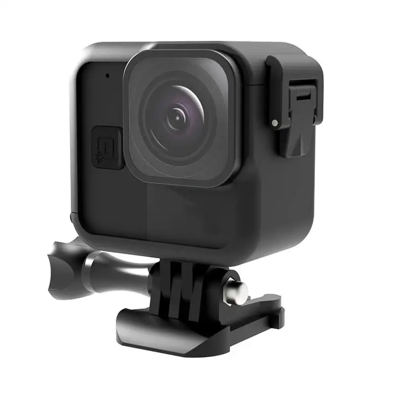 Gopro-Hero 11 용 새로운 보호 프레임, 블랙 미니 충격 방지 액션 카메라 액세서리, 베이스 브래킷이 있는 보호 프레임