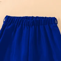 الأطفال الخريف 8-12 سنة الفتيات الأبيض الحب قميص طويل الأكمام الصلبة بنطال ذو قصة أرجل واسعة مجموعة الكورية عادية اليومية فضفاضة مريحة 6