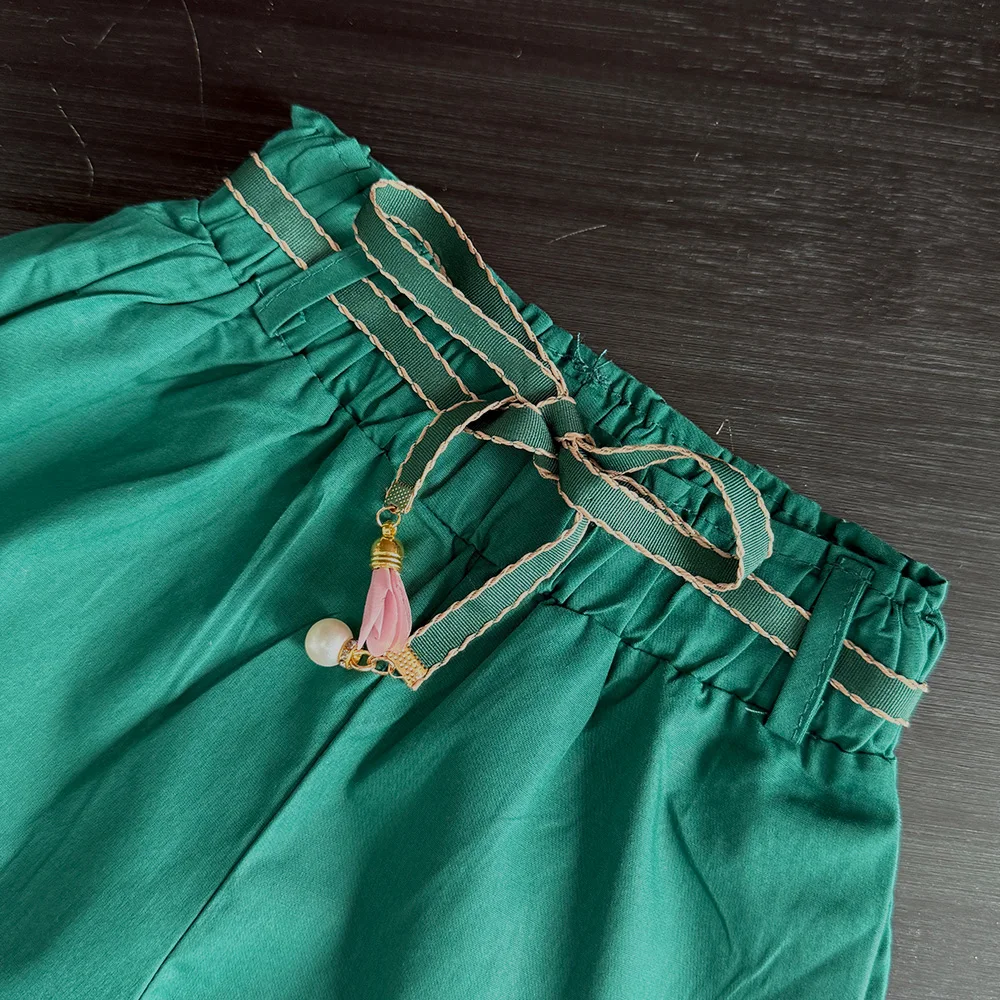 printed baby sleeveless dress detail