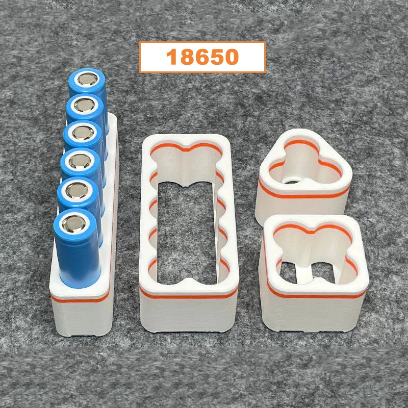 18650/21700 배터리 셀 조립 몰드 세트, 리튬 배터리 스폿 용접 고정구, 용접 고정 브래킷, 3,4,6,10-시리즈