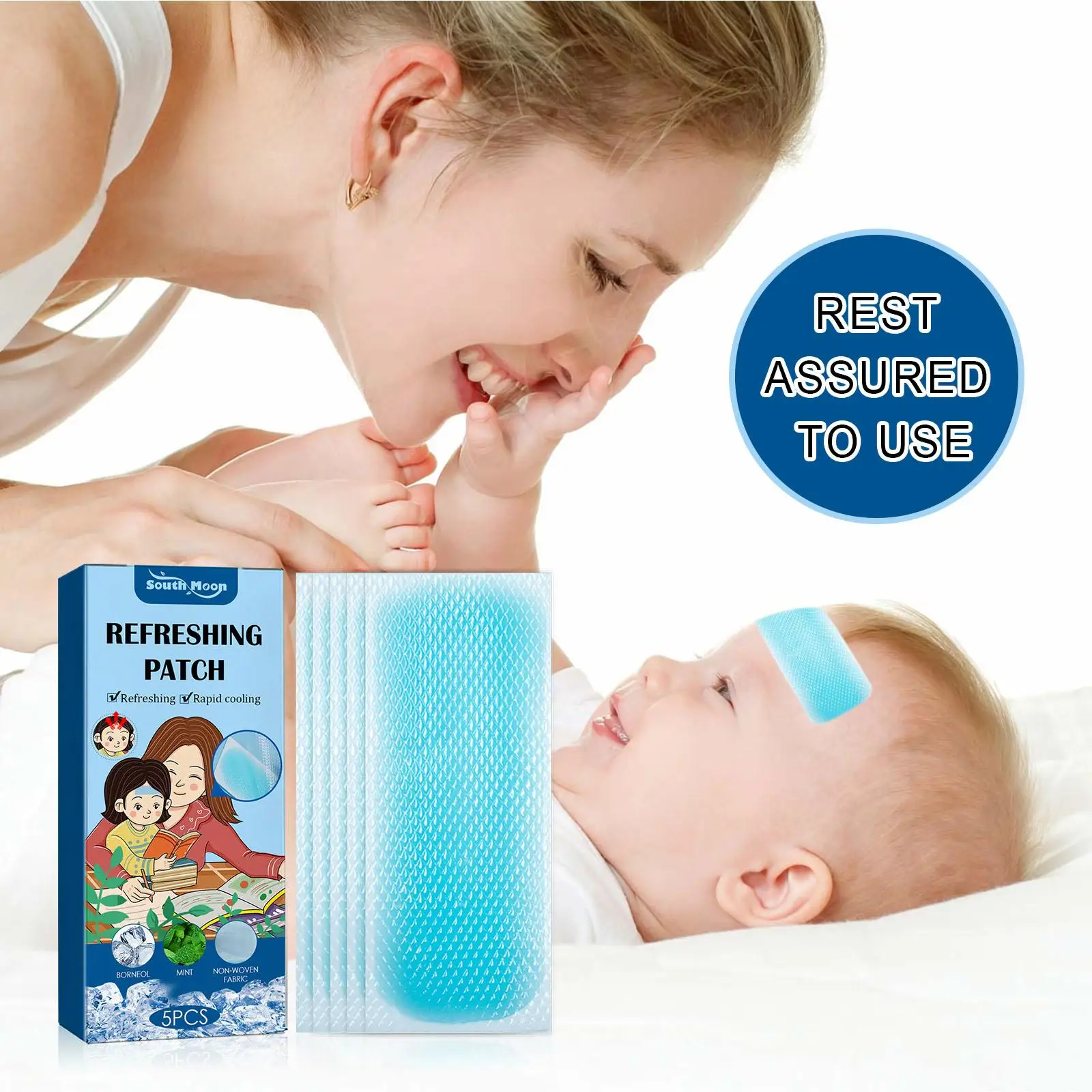 

Детский пластырь для облегчения дискомфорта, полимерный гель для мгновенной терапии