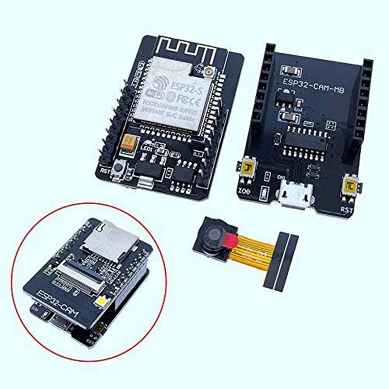 ESP32-CAM Wifi Module 2.4G Antenna ESP32 Serial To Wifi ESP32 CAM Development Board 5V Bluetooth With OV2640 Camera