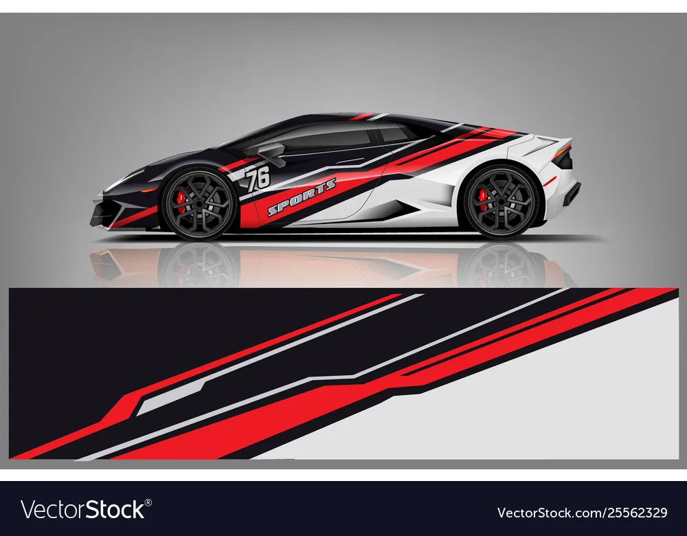 

Racing Decal Car Graphic Decal Full Body Racing Vinyl Wrap Car Full Wrap Sticker Decorative Car Decal Length 400cm Width 100cm