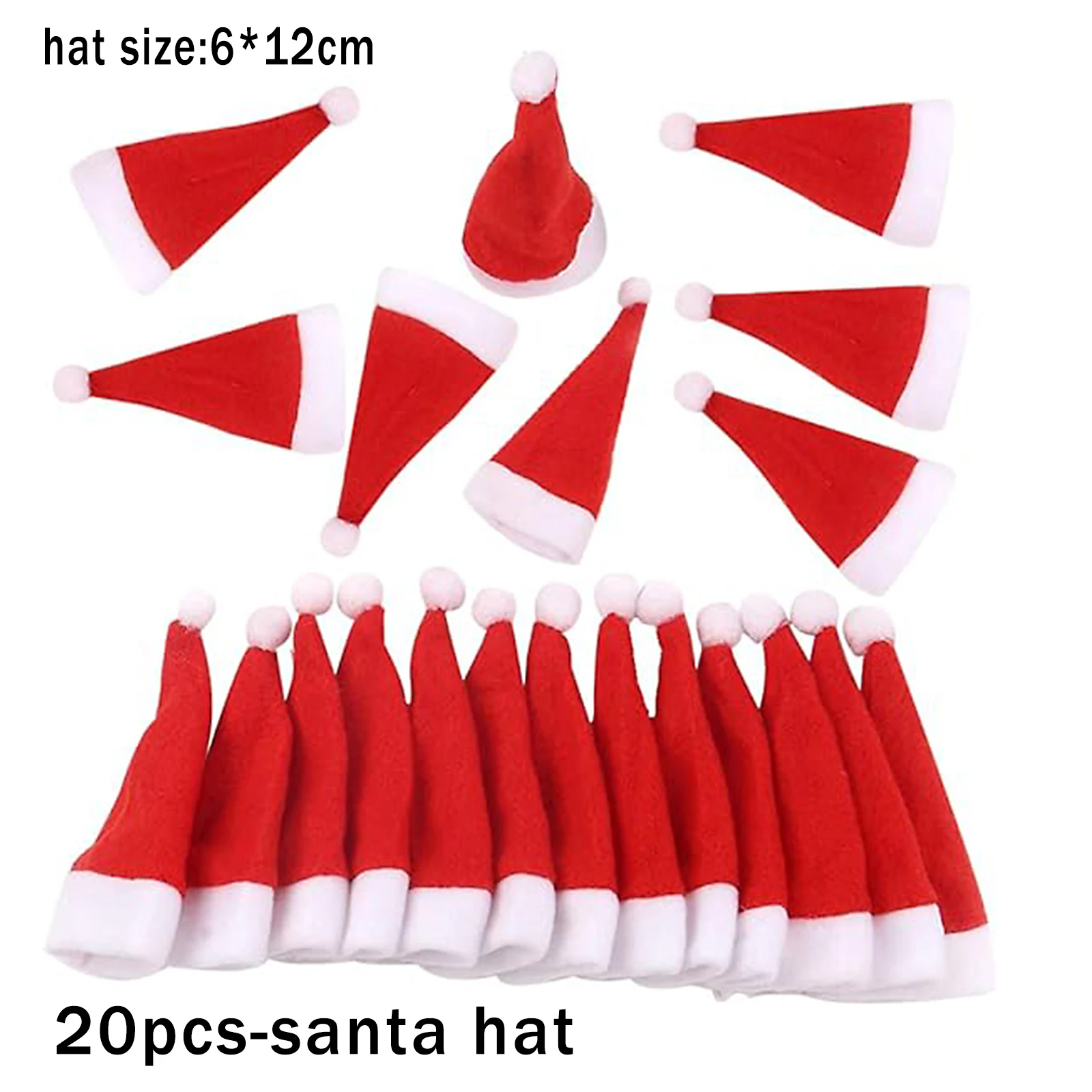 20pcs-santa hat