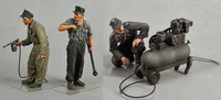 1/35 Scale Die-cast Resin White Model Resin Model Soldier Repairman Needs To Manually Color The Model Free Shipping 1