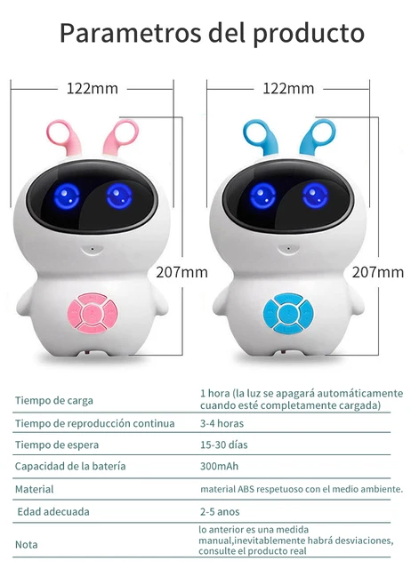 Spanish Language Baby Learning Toys Spanish Early Education Machine Nursery Rhyme Fairy Tale poetry Early education content toys 6