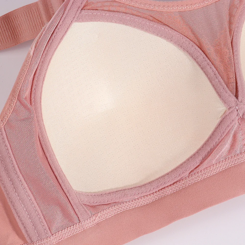 38-44 BC Sexy Soft Bra Women Seamless Large Size Wireless Bras for Women Lingerie Middle Aged Brassiere No Steel Ring Bralette 4