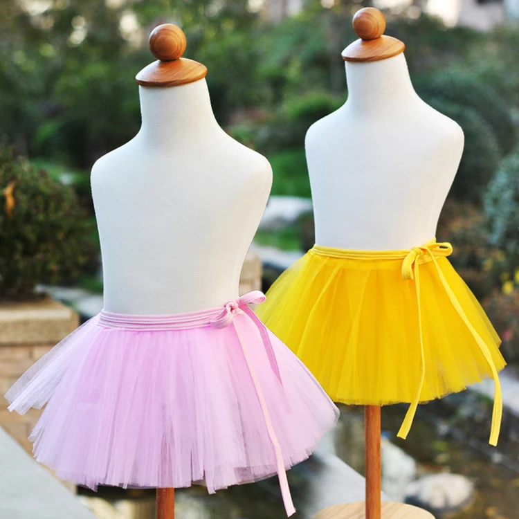 

Girls Tutu Skirt Baby Fluffy Tulle Skirts Ballet Dance Pettiskirt Underskirts Kids Party Costume Skirts