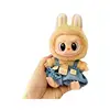 17cm Mini Plush Doll'S Clothes Outfit Accessories For Korea Kpop Exo Labubu I II Idol Dolls Sitting Party overalls Clothing Gift 5