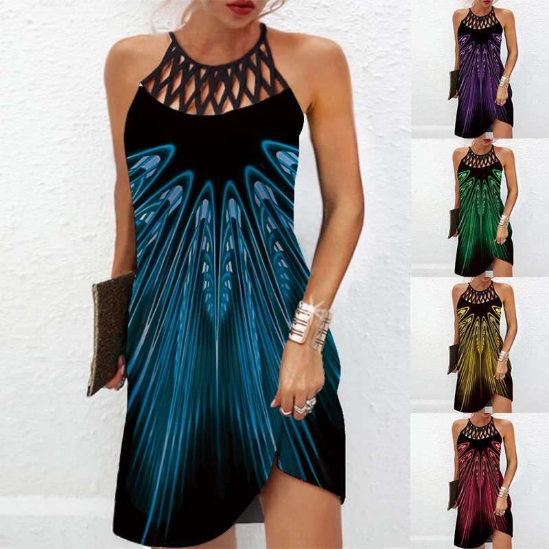 

Женское трикотажное платье на бретельках, облегающее платье с V-образным вырезом и запахом, в повседневном стиле, лето 2023