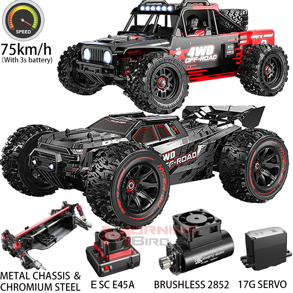MJX Hyper Go RC Car High Speed 14209 14210 Brushless 1/14 2.4G Remote