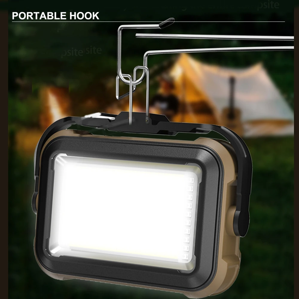 Portable Work Light 1000LM Solar