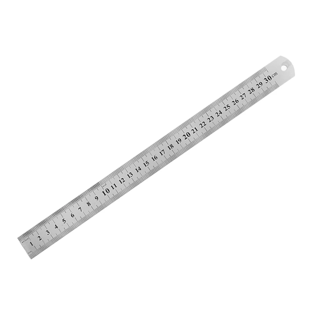 High Precision Stainless Steel Straight Edge Ruler for School, Office, Home, and Craft