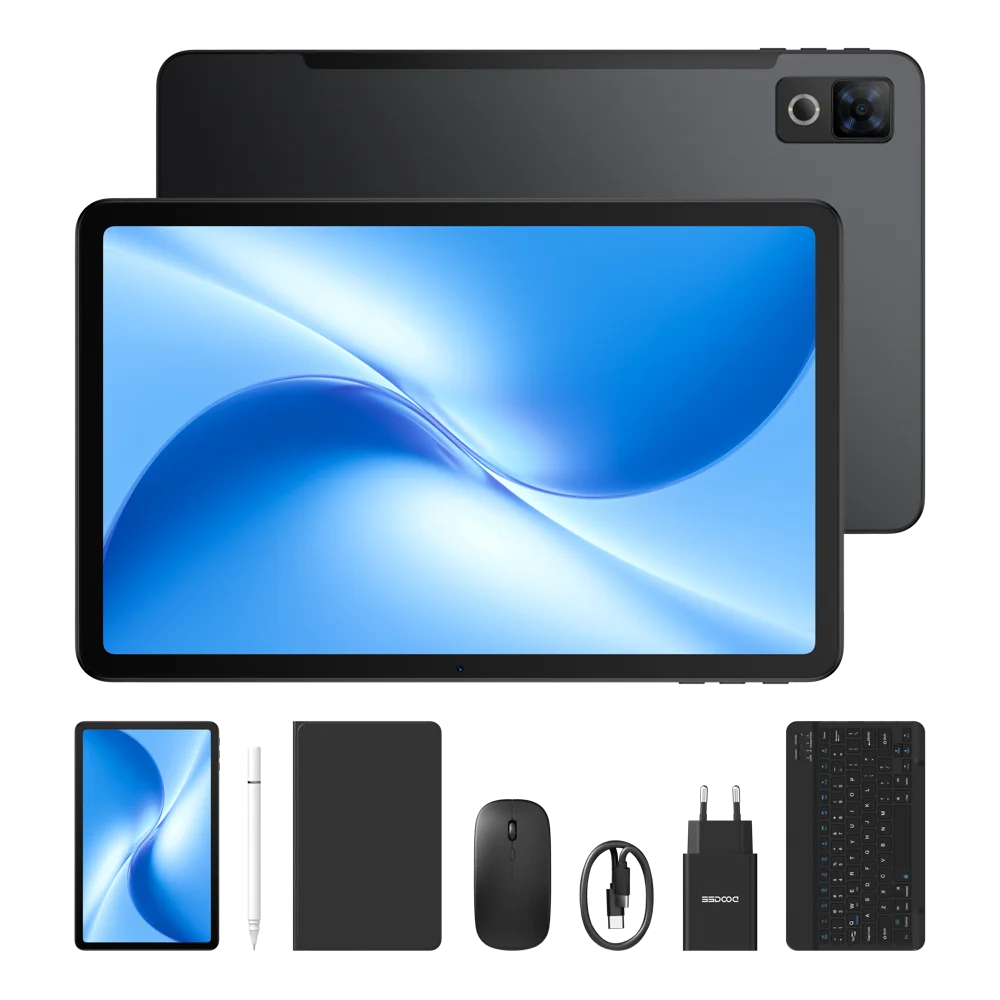 DOOGEE U12 Tablet PC Android 16 Gemini AI 12'' FHD+ Screen 24GB