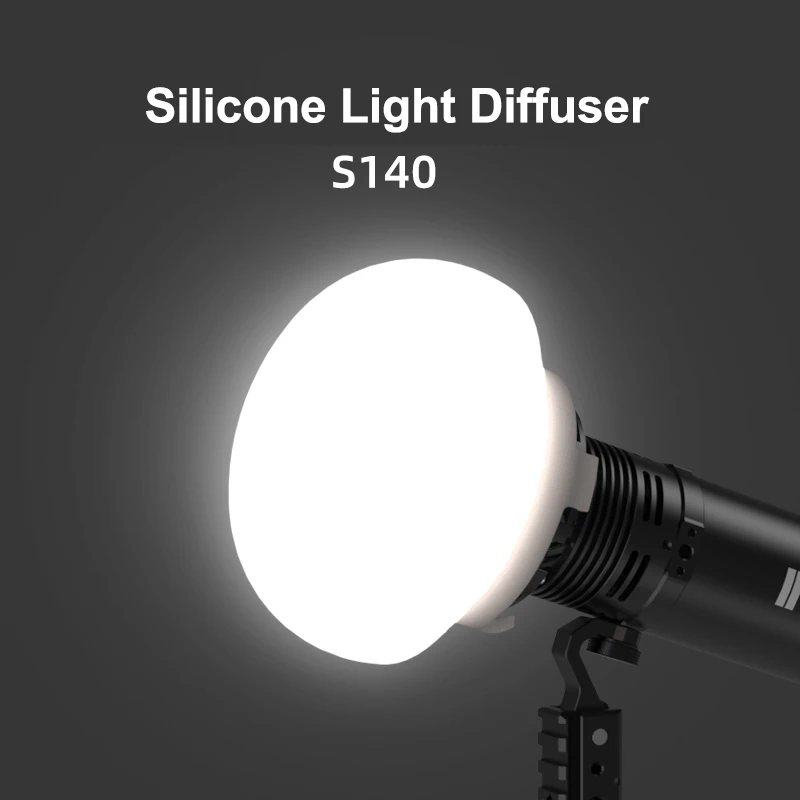 INKEE Gold Crow GC60 / Gold Crow GC30 LED Video Light HD-1 Handle 100W Fast Charger/Softbox/Silicone Diffusor/Reflector