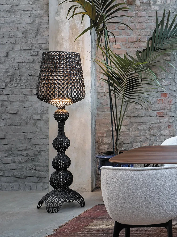 

Итальянский напольный светильник Kartell для гостиной, дизайнерская оригинальная Вертикальная Настольная лампа с отверстиями для дивана