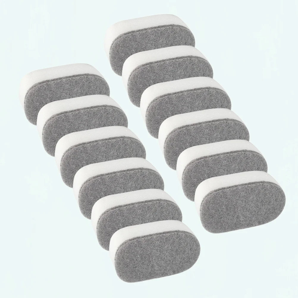 

12pcs Kitchen Cleaning Sponges Carborundum Sponges Scouring Pads Sponges Dish Washing Sponges Non- Scratch for Dish