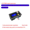 XY-KPWM Signal Generator PWM Frequency Meter DC 3.3V-30V 5-30mA 1Hz-150kHz Adjustable Pulse Duty Cycle LCD Display 3