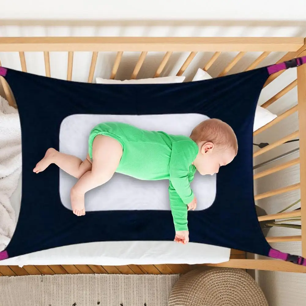 (Summer Hot Sale – Save 50% Off) Newborn Baby Hammock With Adjustable Crib