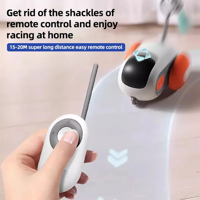 Smart Interactive Cat Toy Car 6