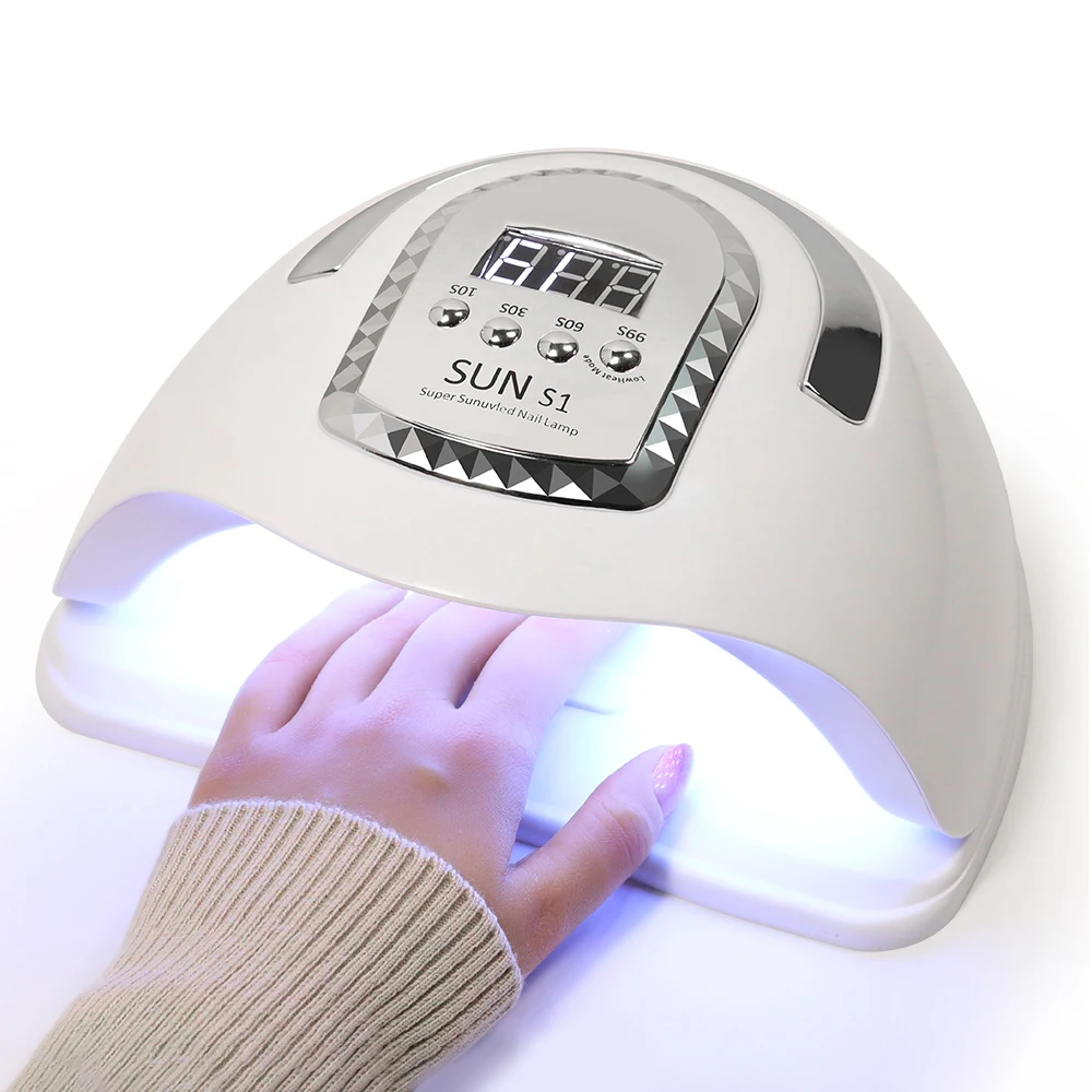 

CNHIDS UV LED Nail Lamp For Fast Drying Gel Nails Polish Powerful Nail Dryer Professional Manicure Salon Tool With Motion Sensor