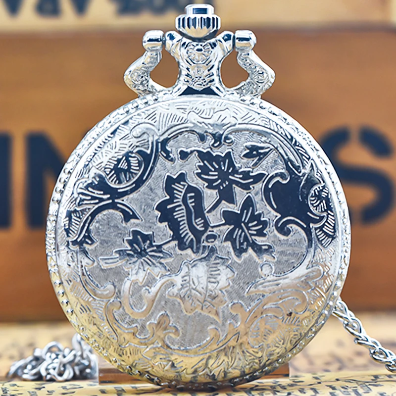 Retro Charm Neutral Fashion Soviet CCCP Quartz Steampunk Pocket Watch Men's and Women's Necklace Pendant Gift