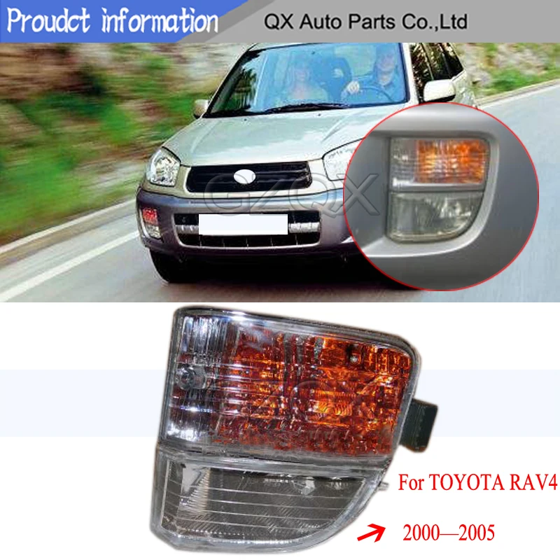 Capqx Front Bumper Fog Light For Toyota Rav4 2000 2001 2002 2003 2004