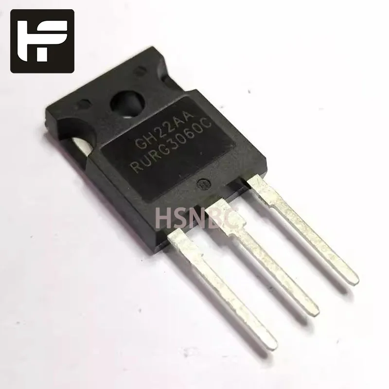 

10 шт./партия, Диод RURG3060C или RHRG3060C, RURG3060 или RHRG3060 TO-247-2 600 в 30A для быстрого восстановления, 100% новый, оригинальный, со склада