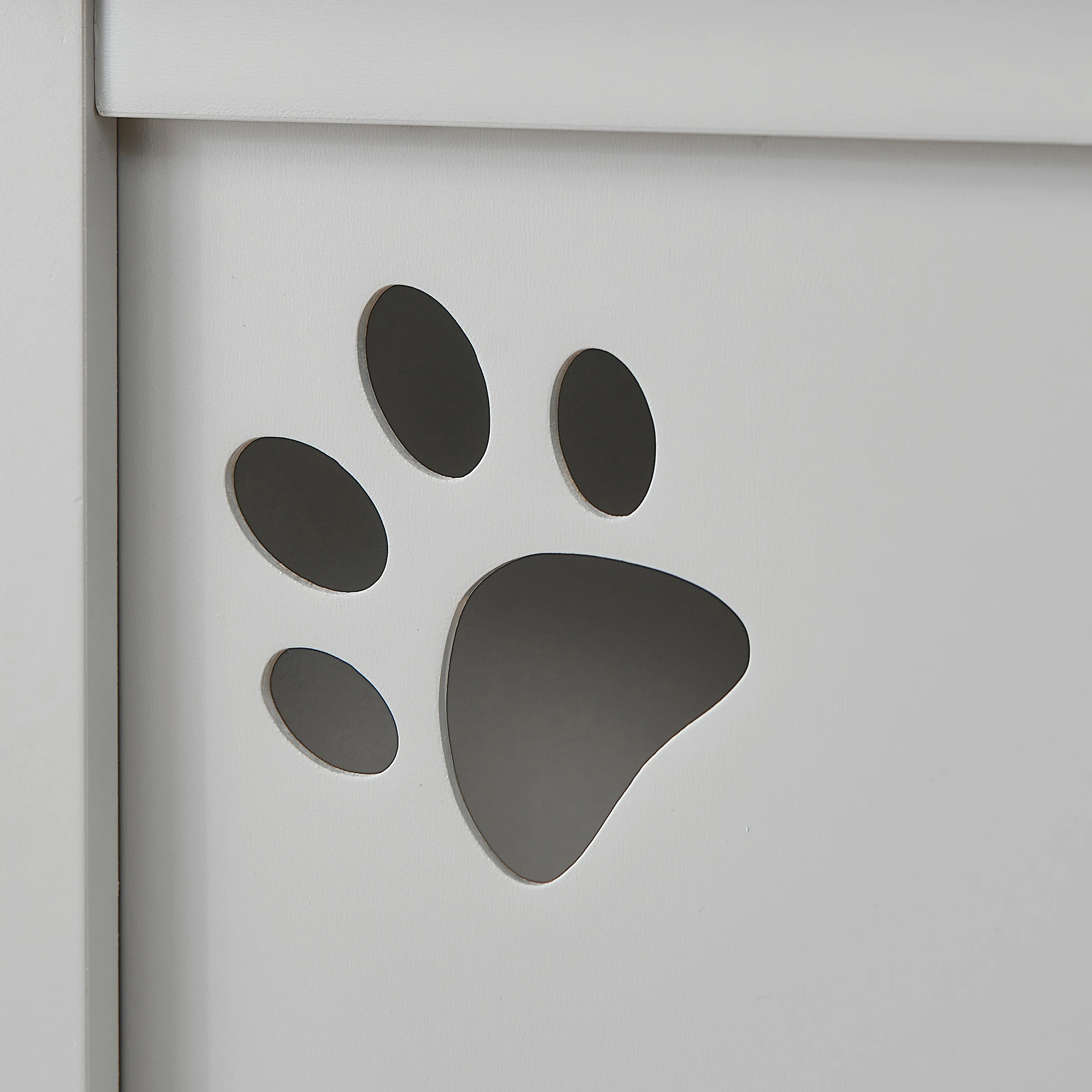 Nachttisch, Katzenhaus, Katzentoilette, Gehäuse mit weicher Matte, Beistelltisch, Haustierhaus mit Tür, Haustierkiste, Katzenhaus – Detail 18