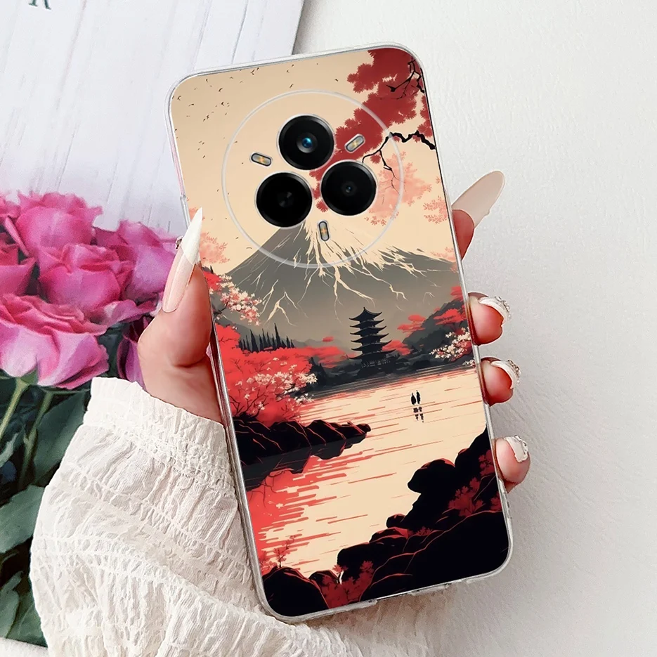 Beautiful Flowers Painted Soft Silicone Case - Enhanced Protection