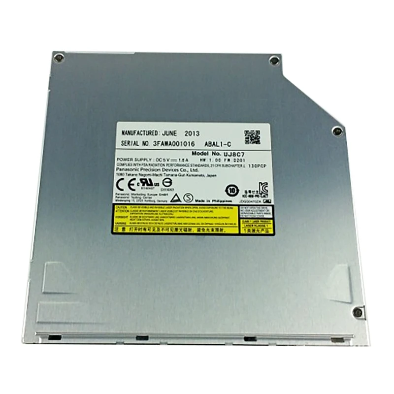 

Оптический привод для сжигания DVD для DELL Alien X51R2, шасси, ингаляция, 9,5 мм, ультратонкий последовательный порт SATA, встроенная Запись DVD