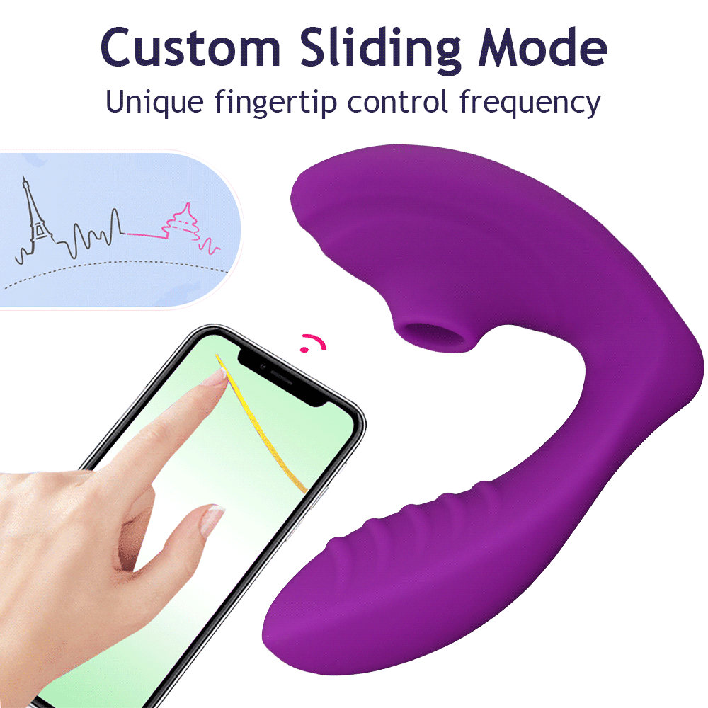 Clitoral Sucking Vibrator for Women Wireless APP Vagina G Spot Stimulator Blowjob Clit Masturbator 10 Vibrations Speed Adult Toy