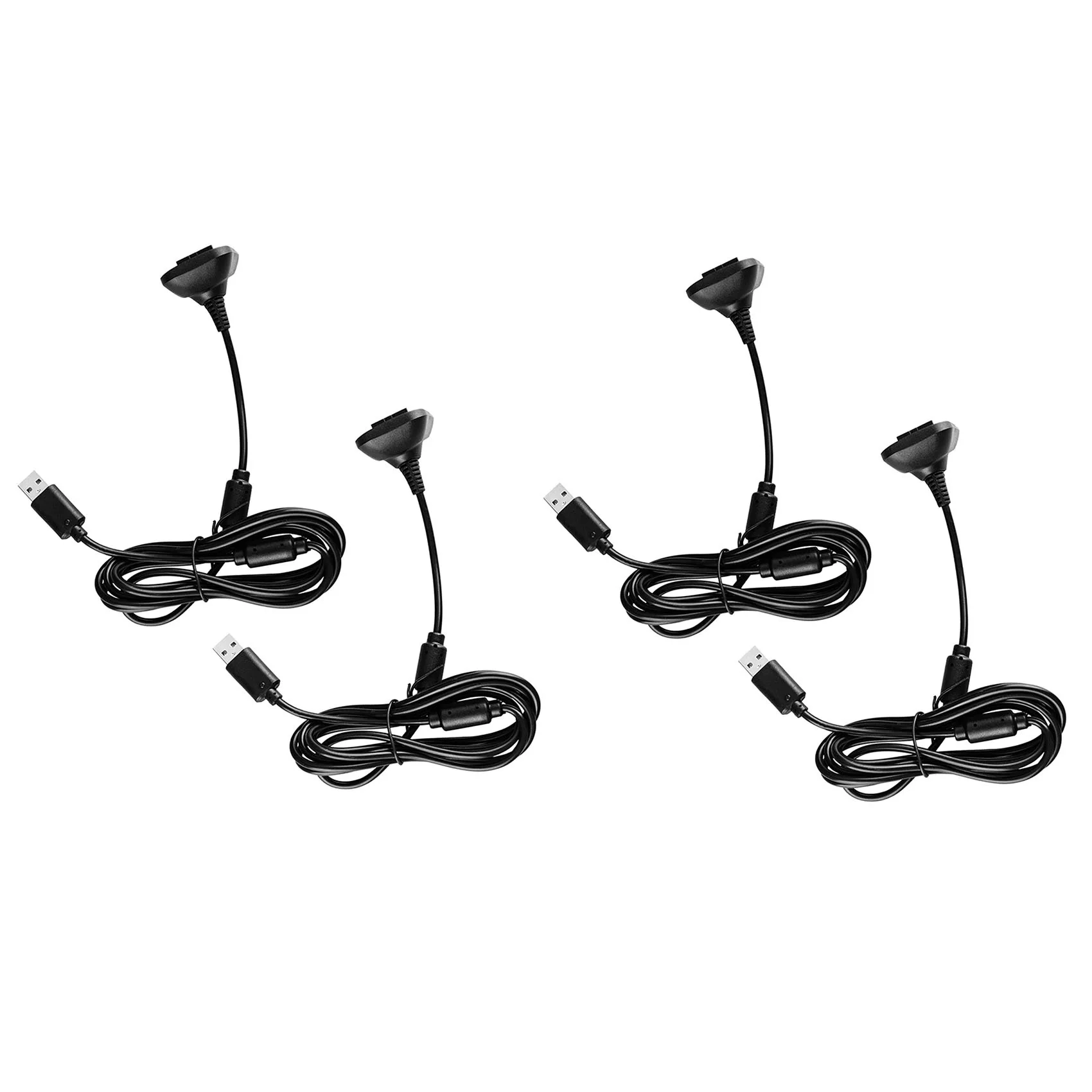 Cavo Di Ricarica Da 4 Pezzi Da 6 Piedi Per Xbox 360, Cavo Di Ricarica Usb Per Controller Wireless Compatibile Per Xbox 360/Xbox 360 Slim