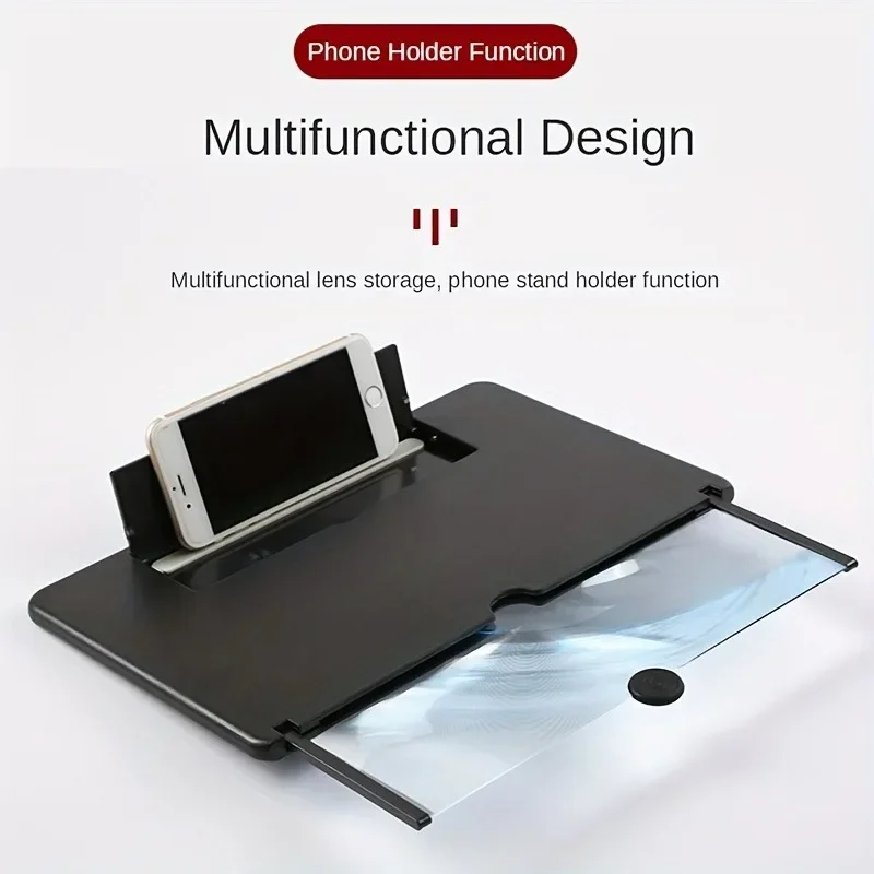 Multi Functional 10/12 inch Mobile Phone Screen Amplifier High-definition Screen Magnifying Glass anti blue light eye protection phone screen amplifier