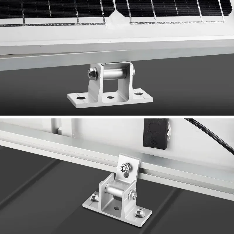 suportes do painel solar telhado rv bat wall yacht 2 pcs 05