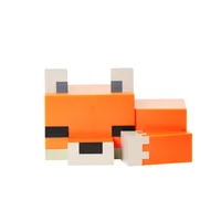 MC Game Cute Fox Night Light Soft Orange Glow Officially Licensed Decor And Desk Lamp For Gaming Room Or Kids And Tween Bedroom 6