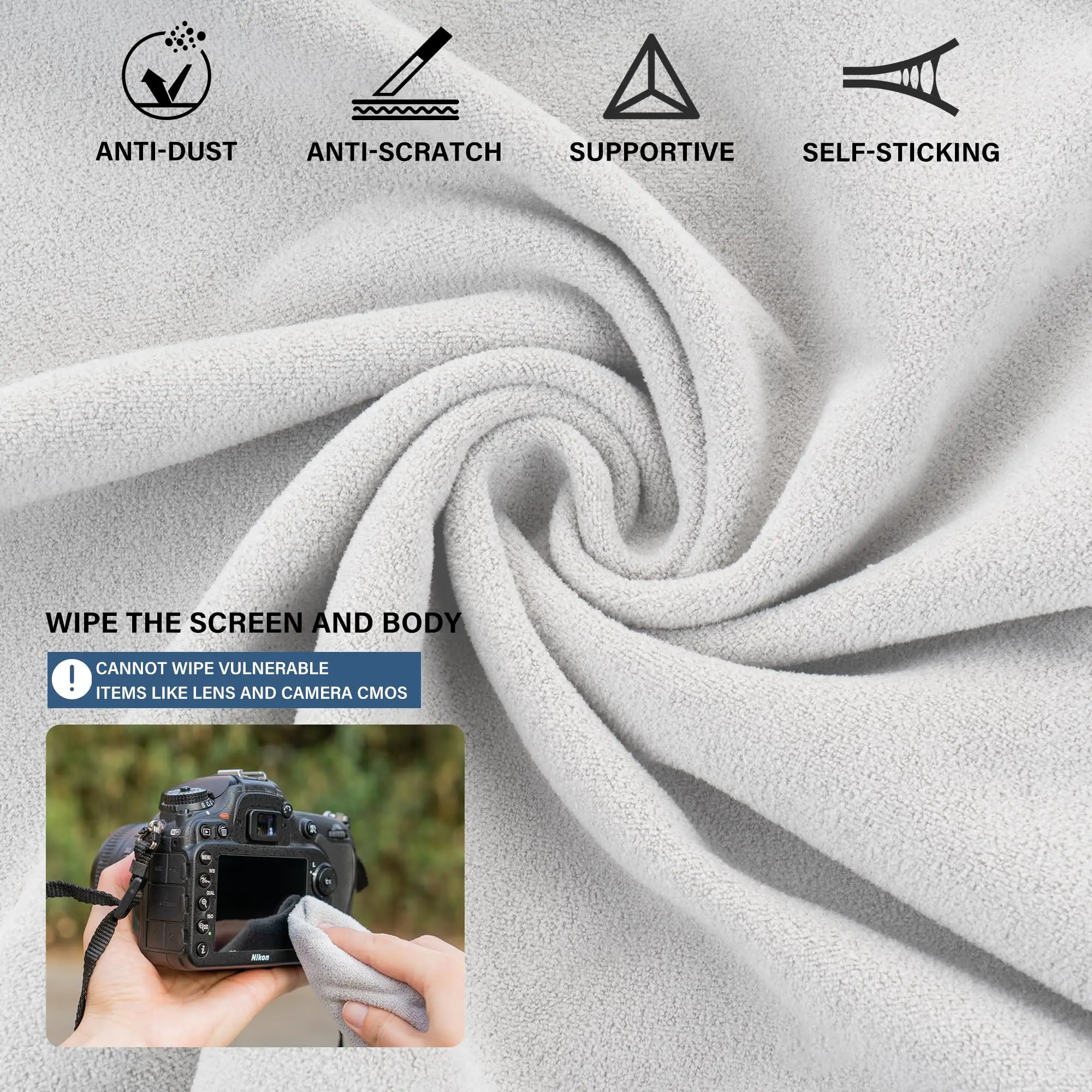 35CM Versatile Protective Wrap for Cameras and Accessories