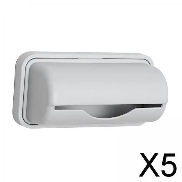 5xTrash Bag Holder Wall Mount Garbage Bag Holder for Kitchen Cabinet