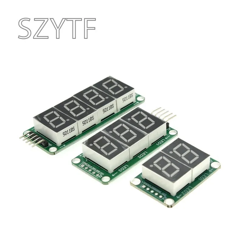 74HC595 2/3/4 Digits 2-Segment Digital Tube Display Static Drive Module Can Be Seamlessly Connected In Series With 0.5-inch