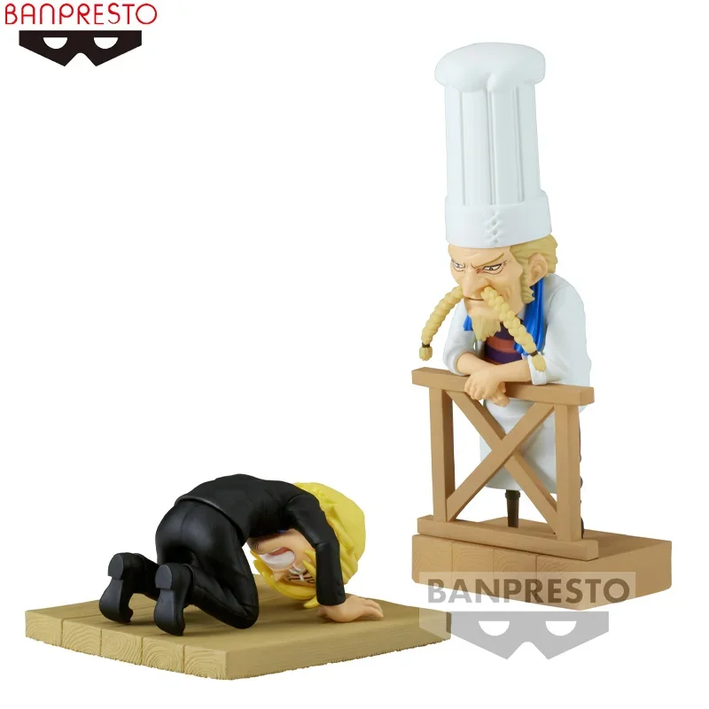 

Bandai 2024 Banpresto One Piece WCF World Коллекционная Фигурка Sanji zф Аниме Фигурка экшн-модель коллекционные игрушки в подарок